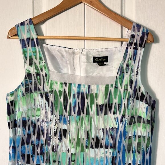 CARTISE SLEEVELESS KNEE LENGTH DRESS BACK ZIPPER IN SIZE 10 - Picture 2 of 8